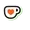 Ko-fi's logo, a heart decorated coffee mug with an animated rainbow shadow.